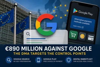 890 Millionen Euro gegen Google: Der DMA greift an den Hebeln