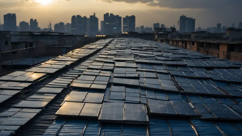 SolarSquare und die Wette auf Indiens Solardächer