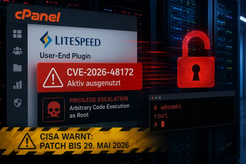 LiteSpeed-Lücke: Wenn ein Hosting-Plugin plötzlich Root wird
