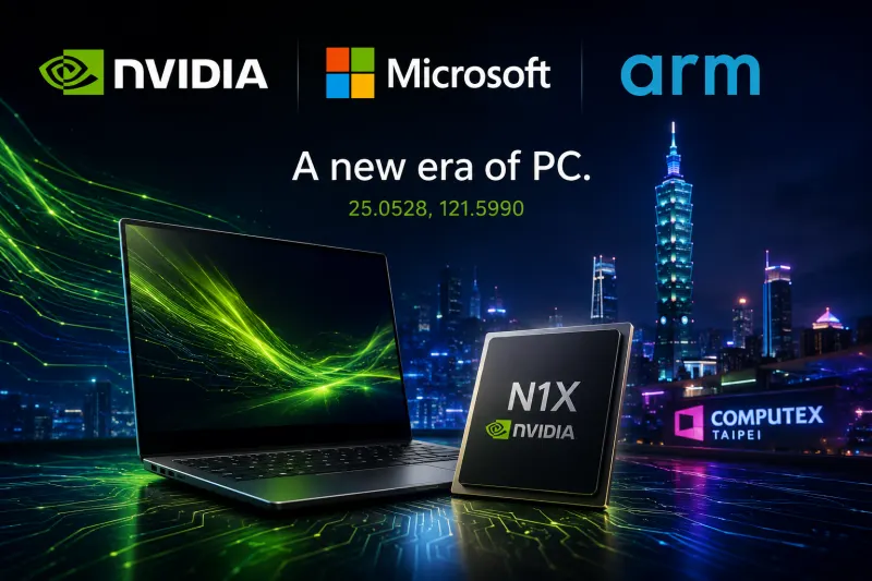 Nvidia, Microsoft und Arm teasern gemeinsam eine neue PC-Generation