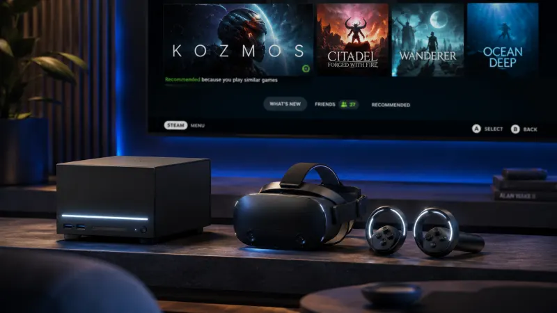 Valve baut still sein eigenes Gaming-Ökosystem – die neue Steam Machine ist nur der Anfang