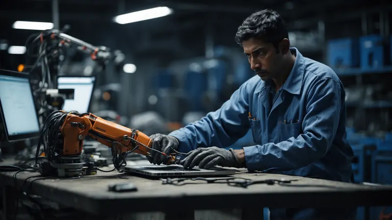 Indiens Arbeiter und die kalte Logik der Roboter-Daten