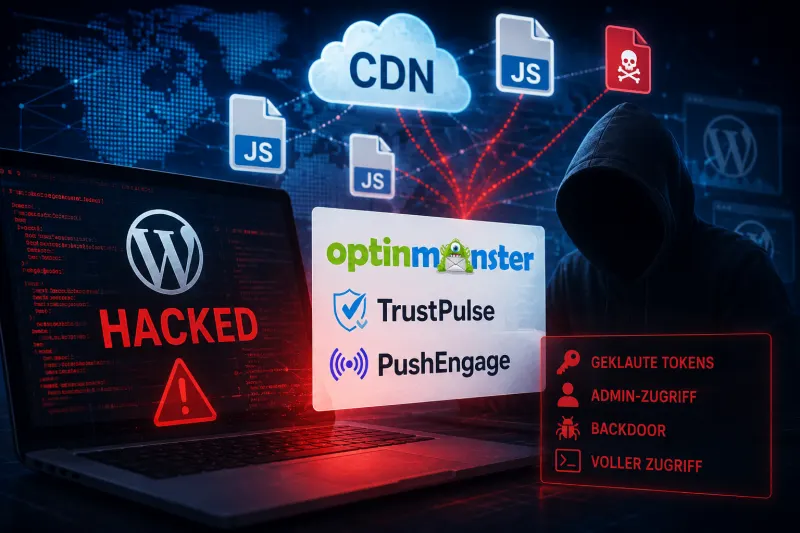 OptinMonster-Hack: CDN-Angriff gefährdet über eine Million WordPress-Websites