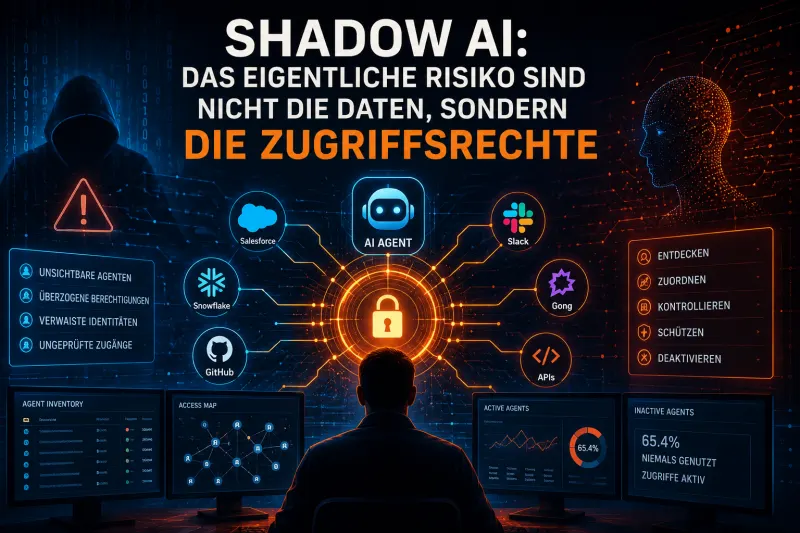 Shadow AI: Niemand weiß mehr, welche KI-Agenten Zugriff haben