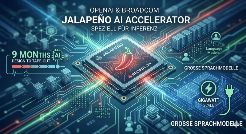 OpenAI baut eigenen KI-Chip: Warum „Jalapeño“ für die Zukunft von ChatGPT wichtiger sein könnte als GPT-6