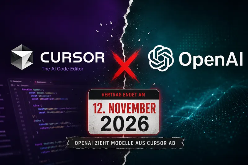 OpenAI zieht Modelle aus Cursor ab – nach SpaceX-Übernahme ist im November Schluss