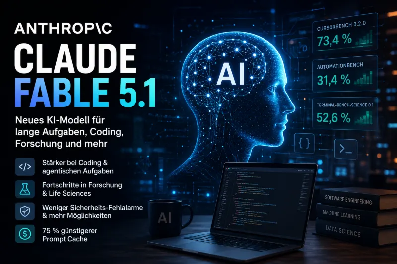 Claude Fable 5.1 ist da: Anthropic macht KI-Agenten stärker und deutlich günstiger