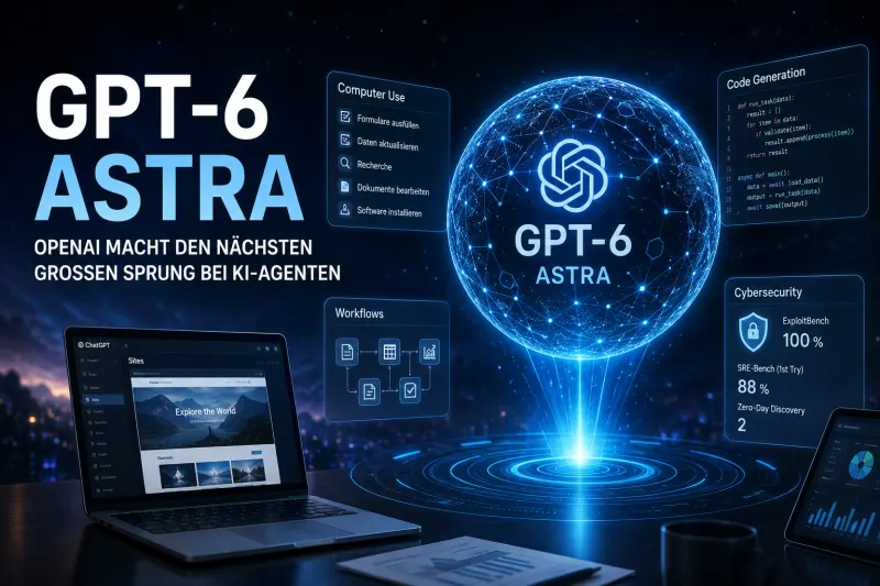 GPT-6 Astra ist da: OpenAI macht den großen Agenten-Sprung