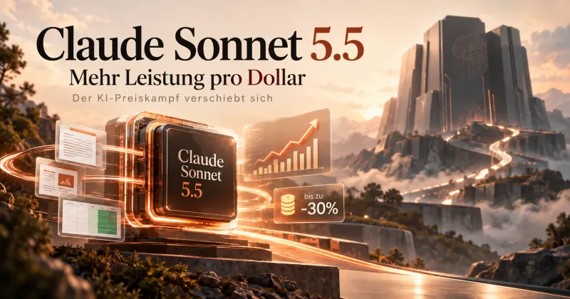 Claude Sonnet 5.5 macht Spitzenleistung zur Mittelklasse