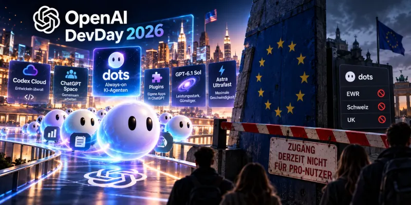 OpenAI DevDay 2026: Europa schaut bei den wichtigsten KI-Funktionen wieder zu