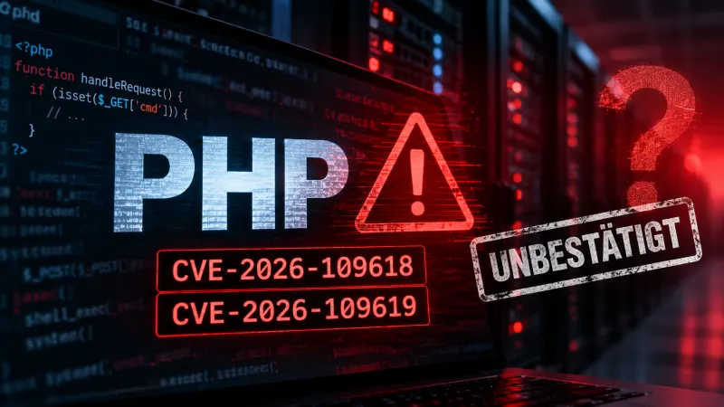 PHP bestätigt zwei kritische Sicherheitslücken: CVE-2026-109618 und CVE-2026-109619 im Fokus